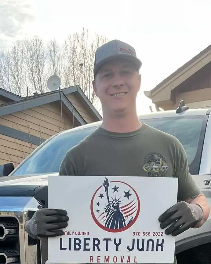 Adam Berger, owner of Liberty Junk Removal of Northern Colorado